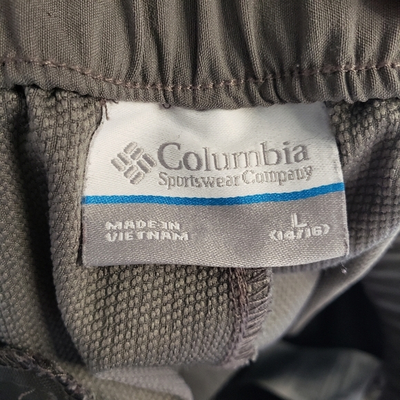 Boys Columbia  Gray Pants with Yellow Accents size L (14/16) - Picture 11 of 12